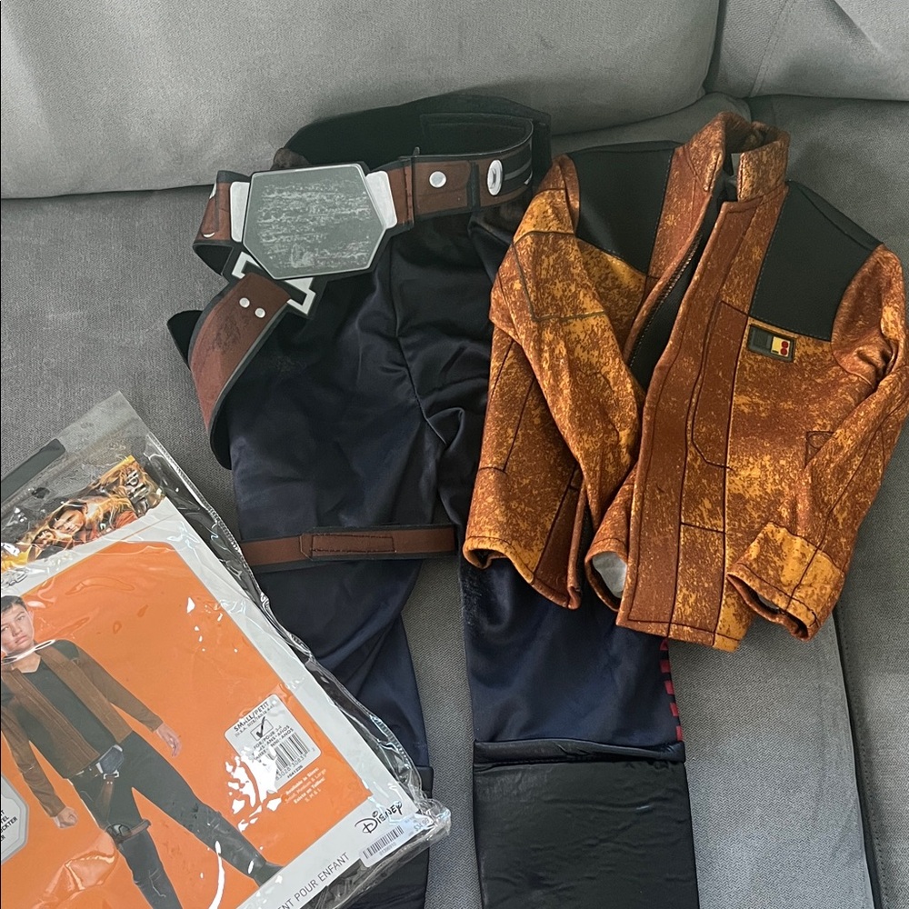 Disney Star Wars Han Solo Costume - Brown and Black
